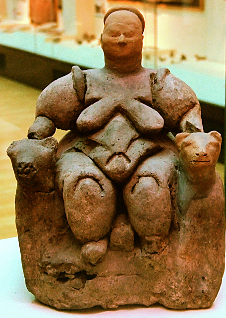 clay figure of woman. jungian therapy