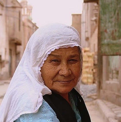 Old Uighur Woman