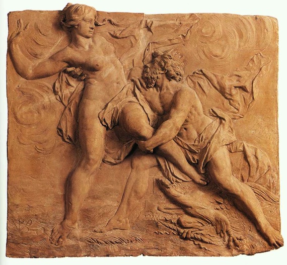muscular hades abducting naked persephone