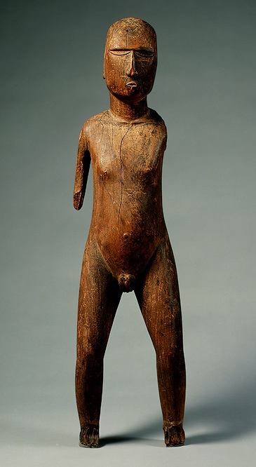 wood carving male. jungian analysis